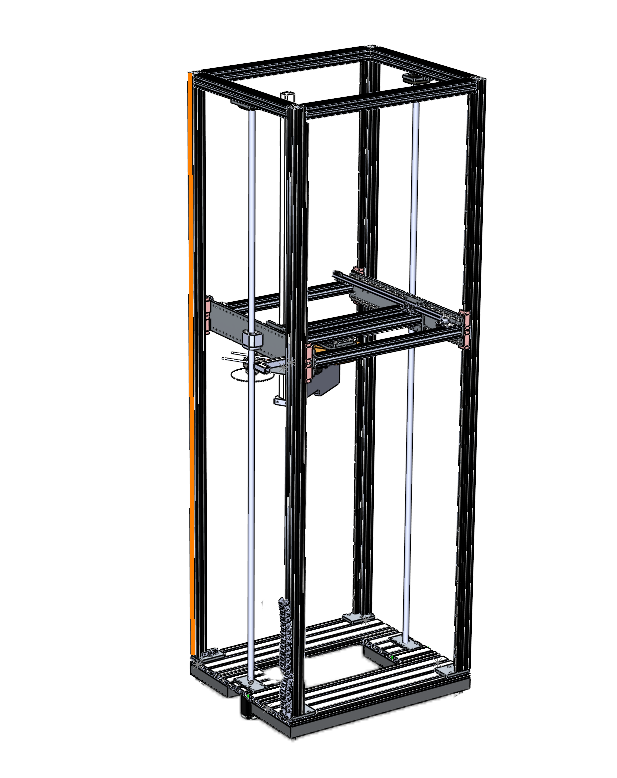 Assembler robot for 3D structures